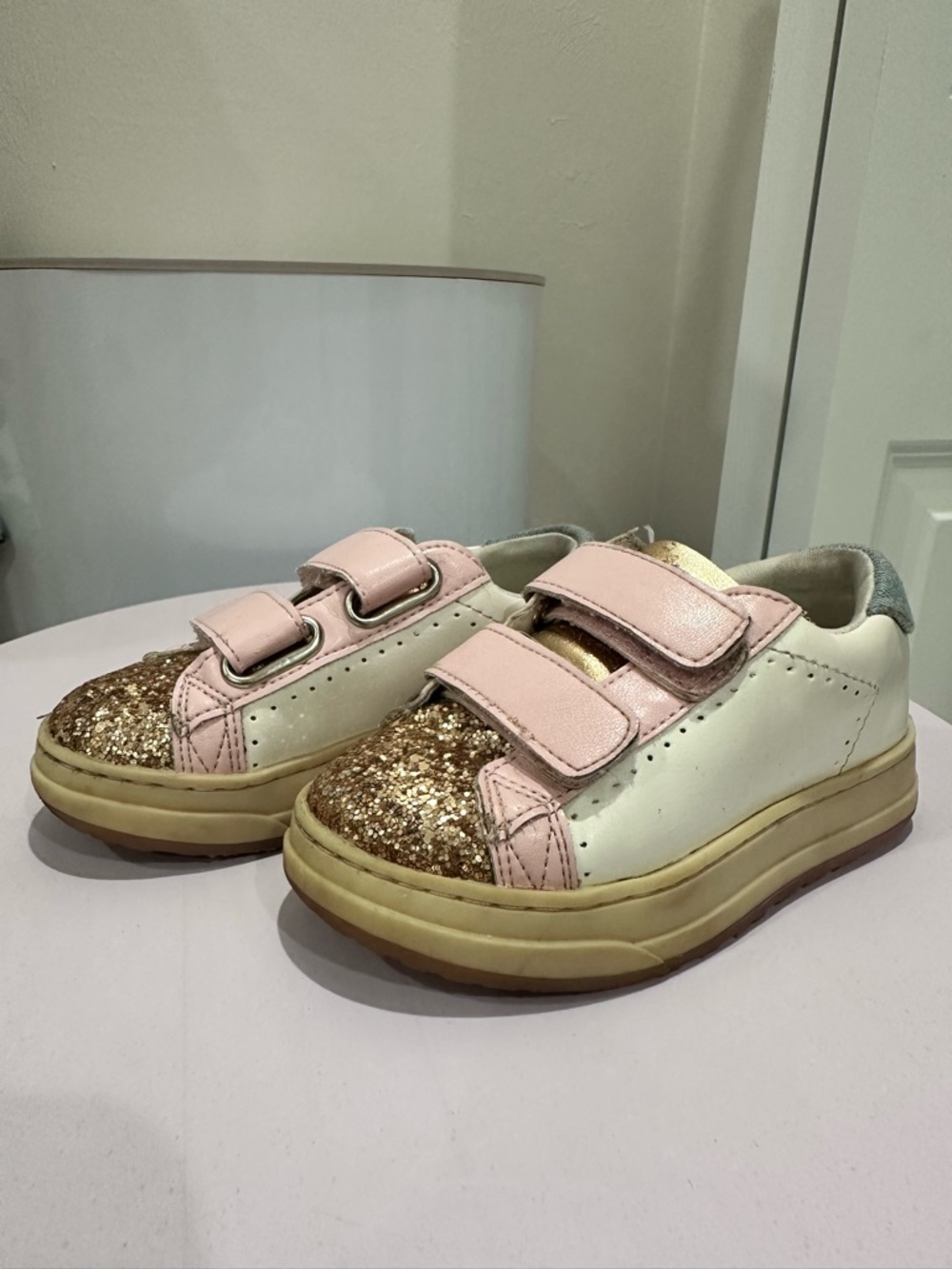 Steve Madden Girls Molly glitter Sneakers